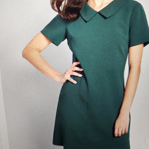 Women's FRENCHIEYORK 1960s style Dresses Mod, Mini, Hippie size SMALL green - Picture 1 of 6